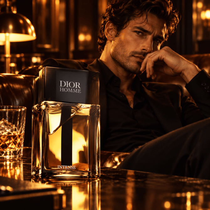 عطر Dior Homme Intense Eau de Parfum Tester 100ml رجالي مع القارورة والعلبة