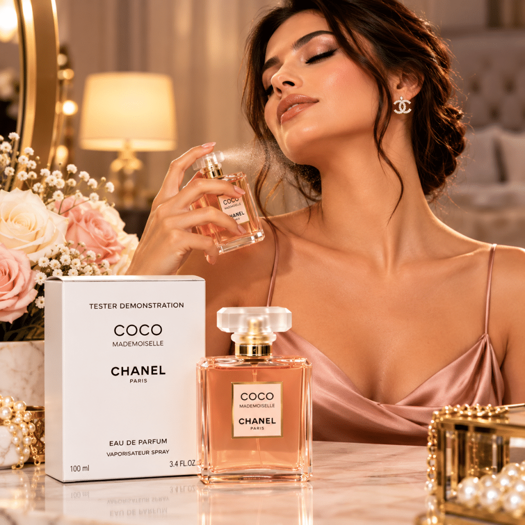 Coco Mademoiselle Chanel Eau de Parfum Tester 100ml عطر شانيل كوكو مادموازيل النسائي