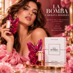 عطر Carolina Herrera La Bomba Eau de Parfum قارورة وردية فوشية على شكل فراشة